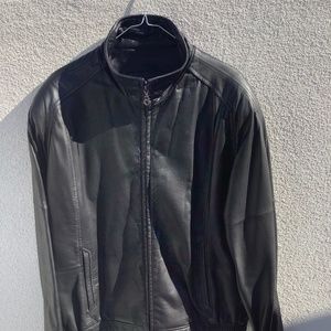 Men’s leather jacket